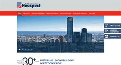 Desktop Screenshot of houspect.com.au